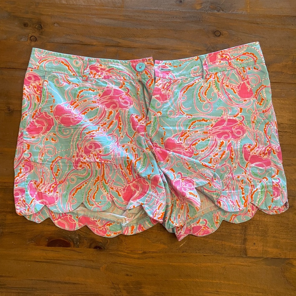 Lilly Pulitzer Buttercup Shorts- Jellies be Jammin’
